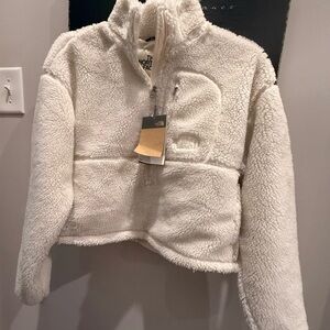 The North Face Cream Fleece Jacket